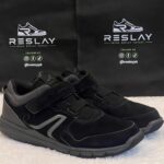 Newfeel Strap Leather Men's Fitness Walking Shoes